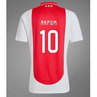 Camisa de Futebol Ajax Chuba Akpom #10 Equipamento Principal 2024-25 Manga Curta